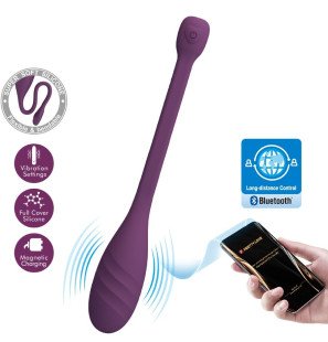 Pretty Love Leviathan App-Controlled Vibrator, Purple – image 1