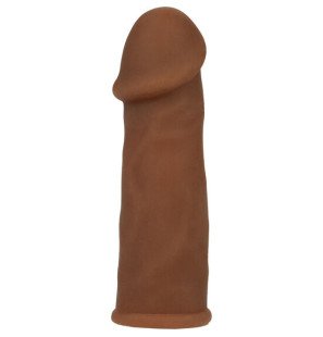 CALEXOTICS Brown Penis Extension Sleeve 5 cm – image 1