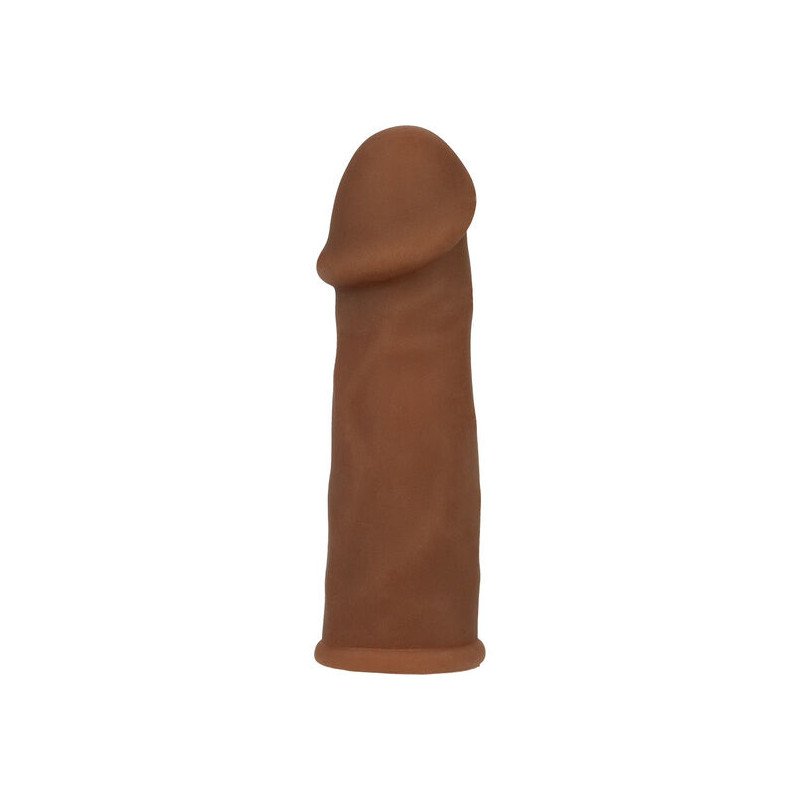 CALEXOTICS braune Penisverlängerungshülle, 5 cm – Bild 1