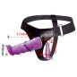 Baile Lilac vaginal and anal harness with G-spot, 17 cm – image 2