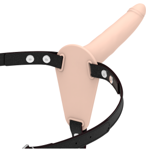 Silicone strap-on harness 15 cm for intimate wellness – image 1