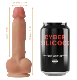 Cyber Silicock Silikon-Harness 15,5 cm oder 2,9 cm – Bild 6