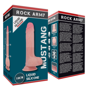 Rock Army Mustang strap-on harness with silicone dildo – image 9
