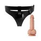 Slip-harnais Pretty Love avec gode Jerry de 21,8 cm – photo 3