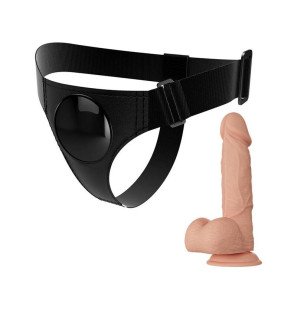 Pretty Love harness briefs with Jerry dildo, 21,8 cm – image 4