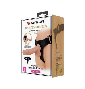 Pretty Love harness briefs with Jerry dildo, 21,8 cm – image 10