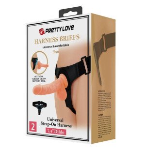 Pretty Love harnais universel avec gode de 20 cm – photo 10