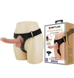 Harnais universel de type slip avec gode de 19 cm – photo 2