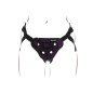 Harnais strap-on violet Get Real, format de 5 cm – photo 4