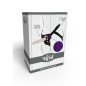Harnais strap-on violet Get Real, format de 5 cm – photo 9