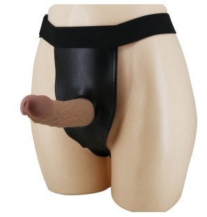 Culotte-harnais Pretty Love avec gode pour le bien-être intime – photo 3