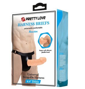 Culotte-harnais Pretty Love avec gode pour le bien-être intime – photo 9