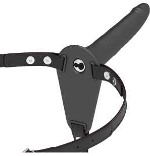 Zwarte siliconen vibrator 15 cm – foto 1