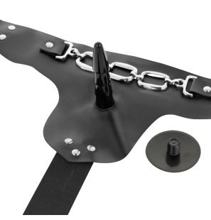 Realistic Harness Vibrator Harness Attraction 19 cm – image 4