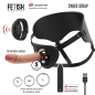 Remote-Controlled Strap-On Harness with Dildo and Bullet Vibrator – image 1