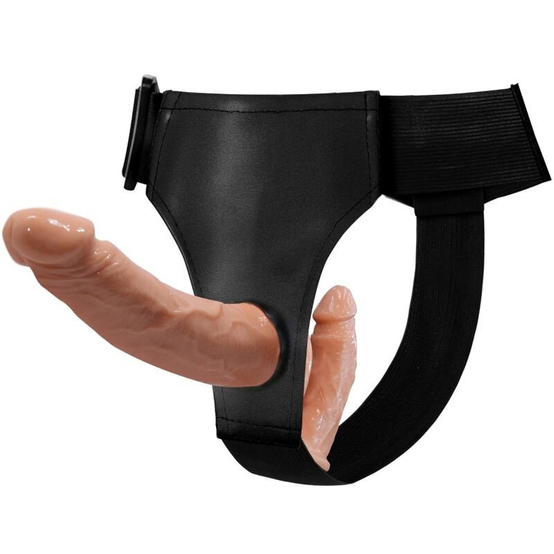 Baile Double Dildo with Harness for Versatile Intimate Use – image 1