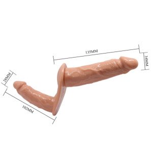 Baile Double Dildo with Harness for Versatile Intimate Use – image 3