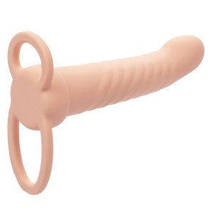 CALEXOTICS Maxx Double-Ribbed Dildo with 10 Vibrations – image 3