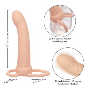 CALEXOTICS Maxx gode doublement nervuré avec 10 vibrations – photo 9