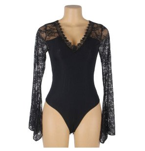 SUBBLIME Teddy-Dessous mit Blumenmuster – Bild 4