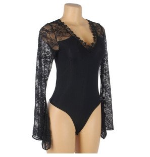 SUBBLIME floral-pattern teddy lingerie – image 5