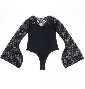SUBBLIME floral-pattern teddy lingerie – image 8