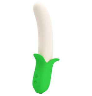 Pretty Love Banana Knight siliconen vibrator met 7 vibratiestanden – foto 1