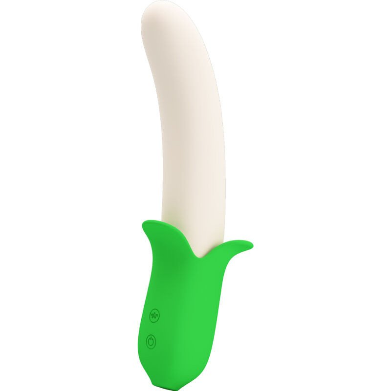 Wibrator silikonowy Pretty Love Banana Knight z 7 trybami wibracji – zdjęcie 1