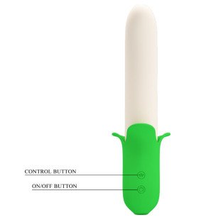 Wibrator silikonowy Pretty Love Banana Knight z 7 trybami wibracji – zdjęcie 4