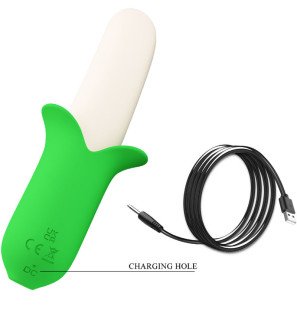 Wibrator silikonowy Pretty Love Banana Knight z 7 trybami wibracji – zdjęcie 5
