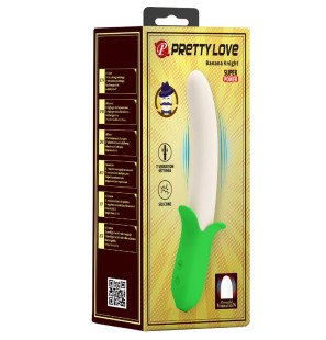 Wibrator silikonowy Pretty Love Banana Knight z 7 trybami wibracji – zdjęcie 7