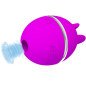 Pretty Love Gemini Round Purple Silicone Vibrator – image 2
