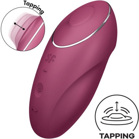Satisfyer Tap en Climax lay-on vibrator