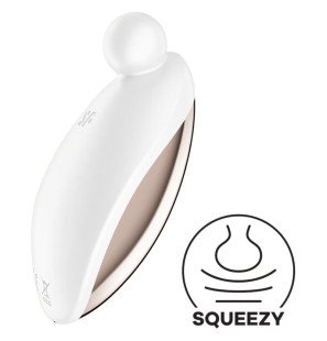 Satisfyer Spot-On 2, biały wibrator typu lay-on – zdjęcie 1