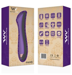 Womanvibe Mandy aufladbarer Silikon-G-Punkt-Vibrator