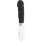 GLOSSY black vibrator, 12 cm, for targeted stimulation – image 2
