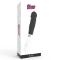 GLOSSY black vibrator, 12 cm, for targeted stimulation – image 6