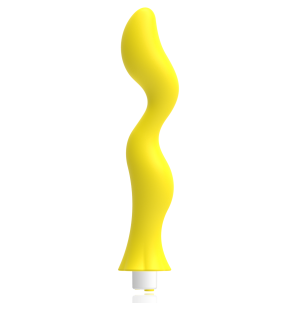 Yellow G-spot vibrator Gavyn for targeted intimate stimulation – image 1