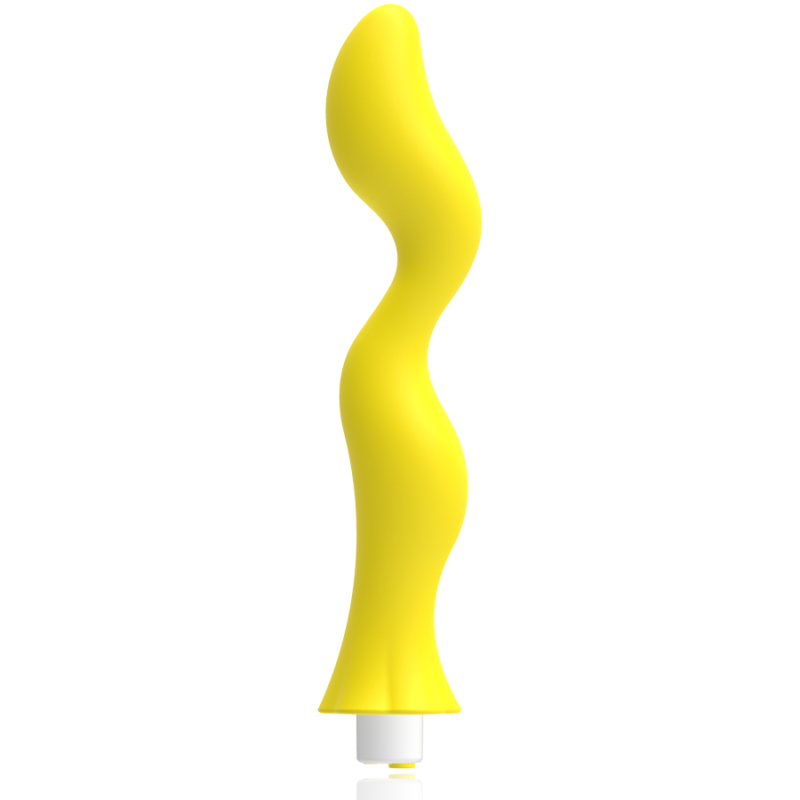 Yellow G-spot vibrator Gavyn for targeted intimate stimulation – image 1