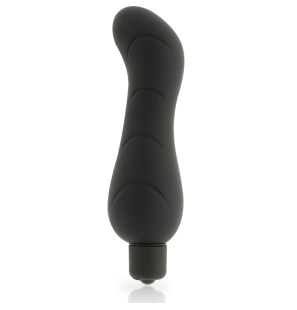 Dolce Vita siliconen G-spotvibrator zwart met formaat van 40 mm