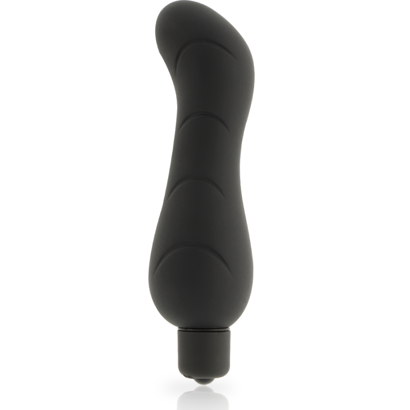 Dolce Vita vibromasseur point G en silicone noir, format 40 mm – photo 1