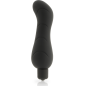 Dolce Vita vibromasseur point G en silicone noir, format 40 mm – photo 1