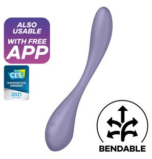 Satisfyer G-Spot Flex 5 App-Controlled Vibrator with Flexible Neck – image 1